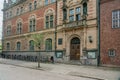 Facade view of the AF-Borgen building, Lund, Sweden Royalty Free Stock Photo