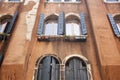 Facade view of old, historical, typical building Royalty Free Stock Photo