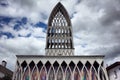 Facade view of Saint Matthew Cathedral in Osorno