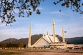 Shah Faisal Mosque Islamabad Pakistan Royalty Free Stock Photo