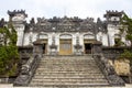 Facade View Of Tomb Of Emperor Khai Dinh In Hue, Vietnam.