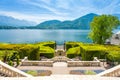 Villa Carlotta at Tremezzo on lake Como Italy. Royalty Free Stock Photo