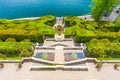 Villa Carlotta at Tremezzo on lake Como Italy. Royalty Free Stock Photo