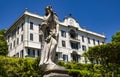 Facade of Villa Carlotta at Tremezzo, on lake Como, Italy Royalty Free Stock Photo