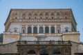 The facade of Villa Farnese in Caprarola