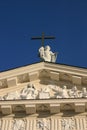 Facade of Vilnius Cathedral Royalty Free Stock Photo