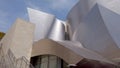 Facade of Walt Disney Concert Hall - LOS ANGELES, USA - APRIL 1, 2019 Royalty Free Stock Photo