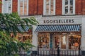 Facade of a Waterstones bookshop in Crouch End, London, UK Royalty Free Stock Photo