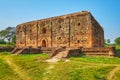 Facade of Wingaba Monastery, Ava, Myanmar Royalty Free Stock Photo