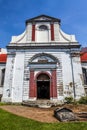 Facade of the Wolvendaal Church - a Dutch Reformed VOC Church in Colombo, Sri Lanka Royalty Free Stock Photo