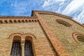 Facade of XIV Catholics parish church in Italy Royalty Free Stock Photo