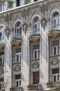 Facades Of Belgrade - Former Russian Czar Restaurant Building - Detail