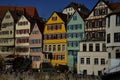 Facades Cityscape of Tubingen Schwarzwald germany