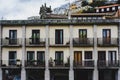 Facades of old houses in Porto, Portugal Royalty Free Stock Photo