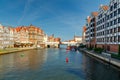 Gdansk. Central City Quay. Royalty Free Stock Photo