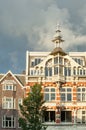 Typical Amsterdam merchant houses Royalty Free Stock Photo