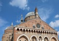 Face of the Basilica of Saint Anthony of Padua in Italy without