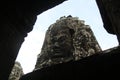 Face of Bayon Temple Tower