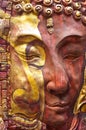 Face of buddha image Royalty Free Stock Photo