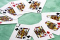 face cards Royalty Free Stock Photo