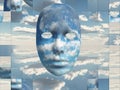 Face Clouds Royalty Free Stock Photo