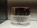 Face cream Dior Capture Totale Multi-Perfect in fashion boutique cosmetics and perfume February 10, 2020 in Russia, Tatarstan, Royalty Free Stock Photo