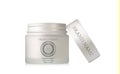 Face Cream Pearl Silver Jar. Realistic blank cosmetics container