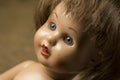 Face Of A Doll Royalty Free Stock Photo