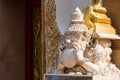 Face giant big worship thai art in thailand buddha Khoi temple