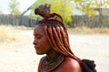 Face of a Himba tribe woman