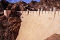 Face of Hoover Dam, Royalty Free Stock Photo