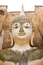 The face of image of Phra Atchana Royalty Free Stock Photo