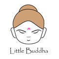 Face of a Little Buddha