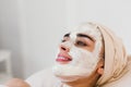 Face mask, spa beauty treatment.