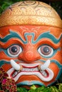 Face mask of Thai god Royalty Free Stock Photo