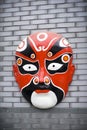 Face masks in classical Chinese Peking Opera Royalty Free Stock Photo