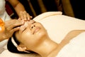 Face Massage at Beauty Clinic