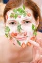 face pack Royalty Free Stock Photo