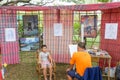 Face painter at Annual Lumpini Cultural Festival