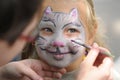 Face painting Royalty Free Stock Photo