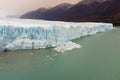 The face of the Perito Moreno Glacier located in the Los Glaciares National Park in Santa Cruz Province, Argentina Royalty Free Stock Photo