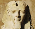 Face of pharaoh in Luxor