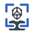 Face recognition Icon