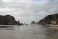 Face Rock in Bandon, Oregon, USA Royalty Free Stock Photo