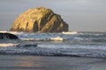 Face Rock Beach Oregon Coast Sunrise Royalty Free Stock Photo