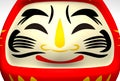 Face Of Smile Daruma Doll