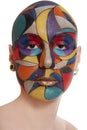 Faceart Royalty Free Stock Photo