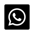 Whatsapp social media icon button