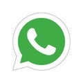 Whatsapp social media icon button