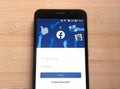 Facebook account login